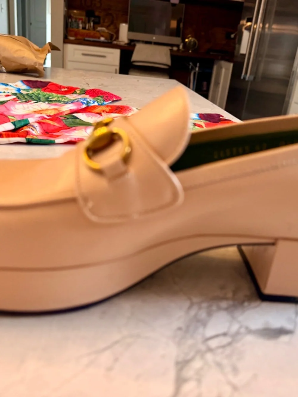 Gucci Horsebit Leather Platform Loafers - Picture 8 of 15